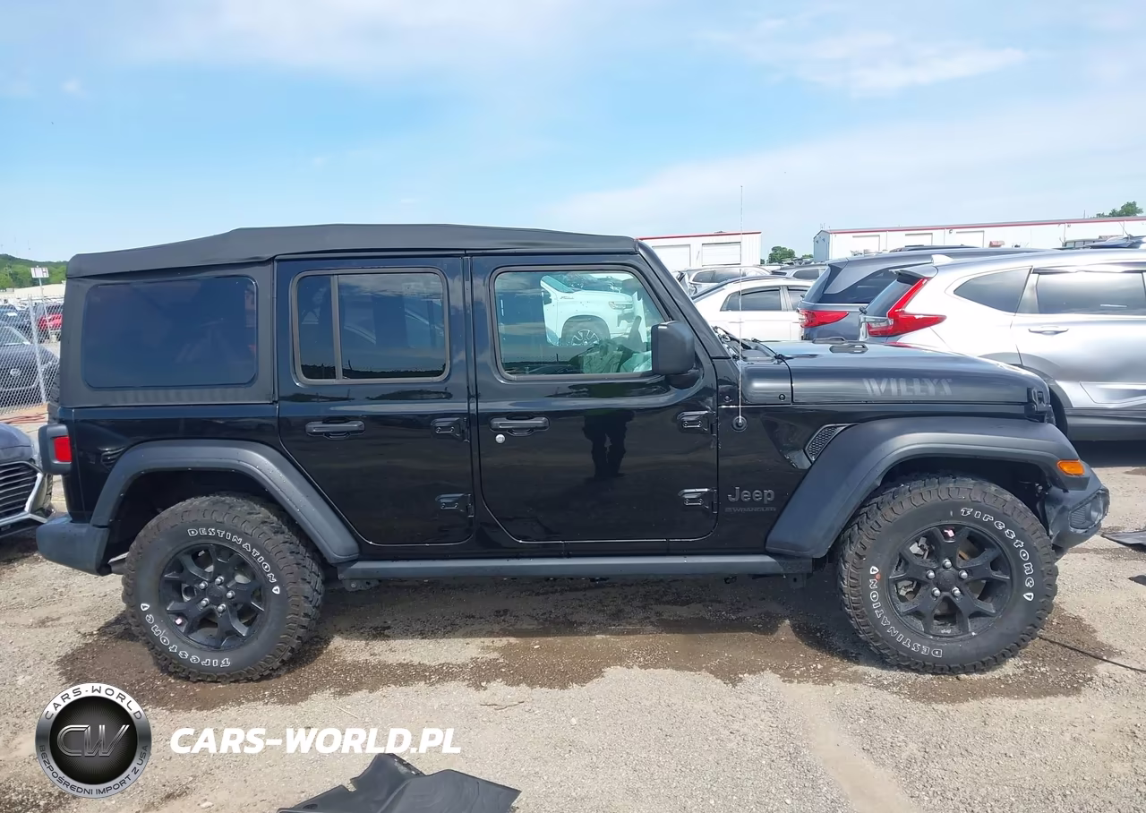 2023 Jeep Wrangler 4-Door Willys 4X4 VIN:1C4HJXDNXPW543524 - 13