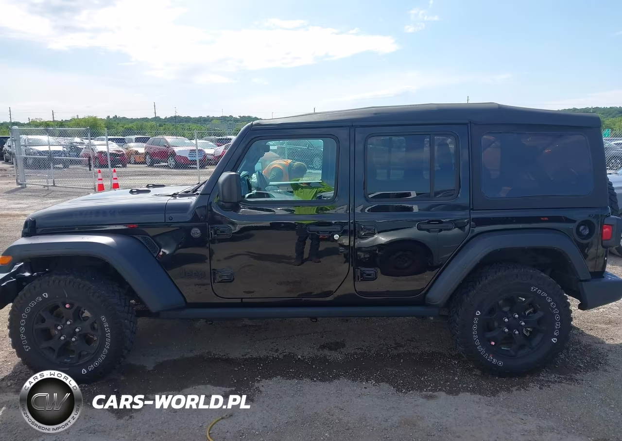 2023 Jeep Wrangler 4-Door Willys 4X4 VIN:1C4HJXDNXPW543524 - 14
