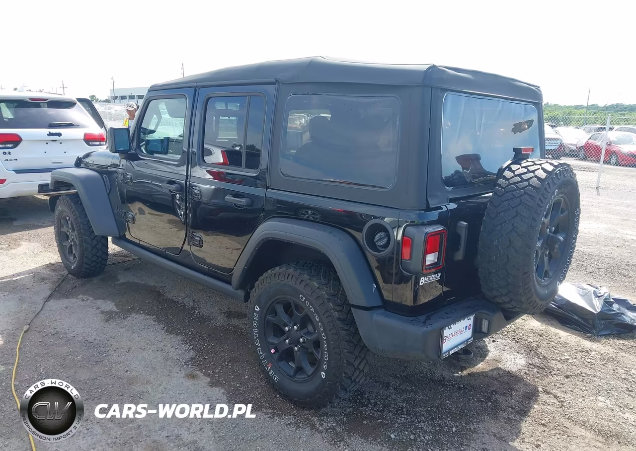 2023 Jeep Wrangler 4-Door Willys 4X4 VIN:1C4HJXDNXPW543524 - 3