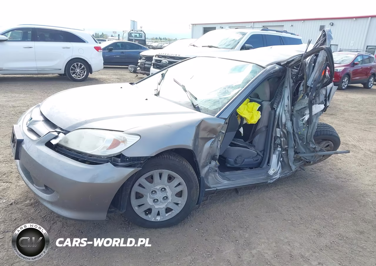 2005 Honda Civic Lx VIN:JHMES165X5S005550 - 2