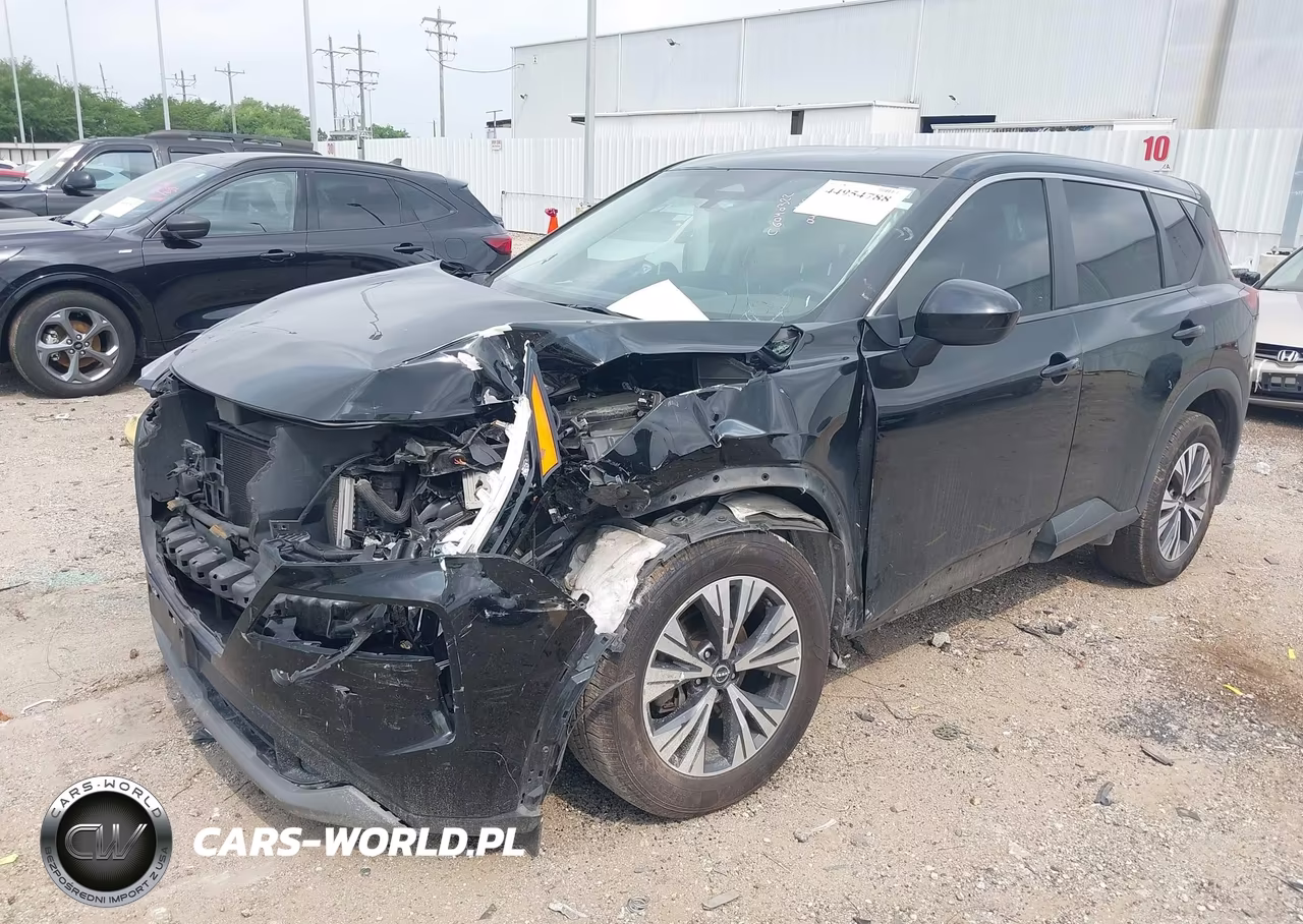 2023 Nissan Rogue Sv Fwd VIN:JN8BT3BA1PW412754 - 2