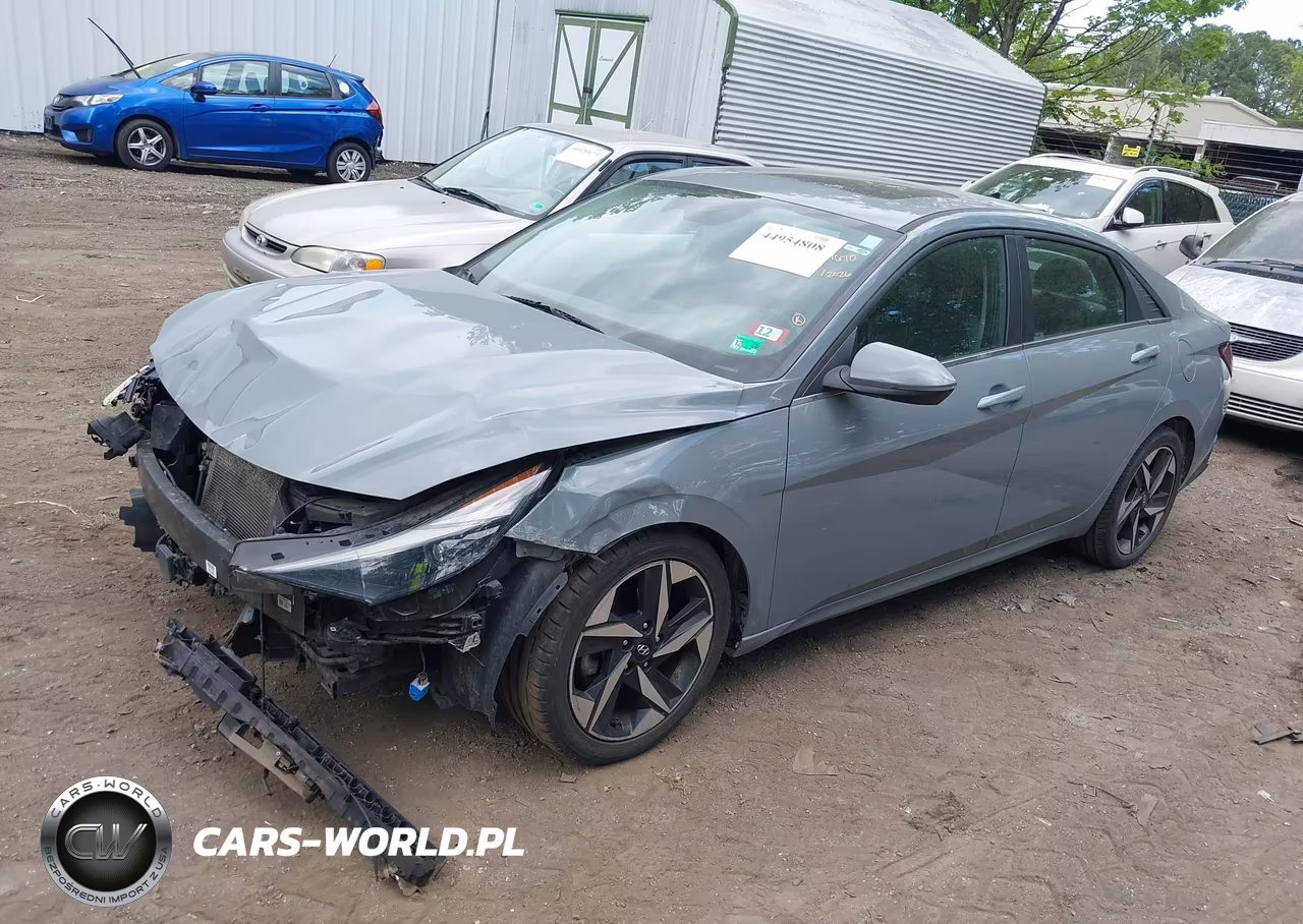 2021 Hyundai Elantra Hybrid Limited VIN:KMHLN4AJ9MU004670 - 2