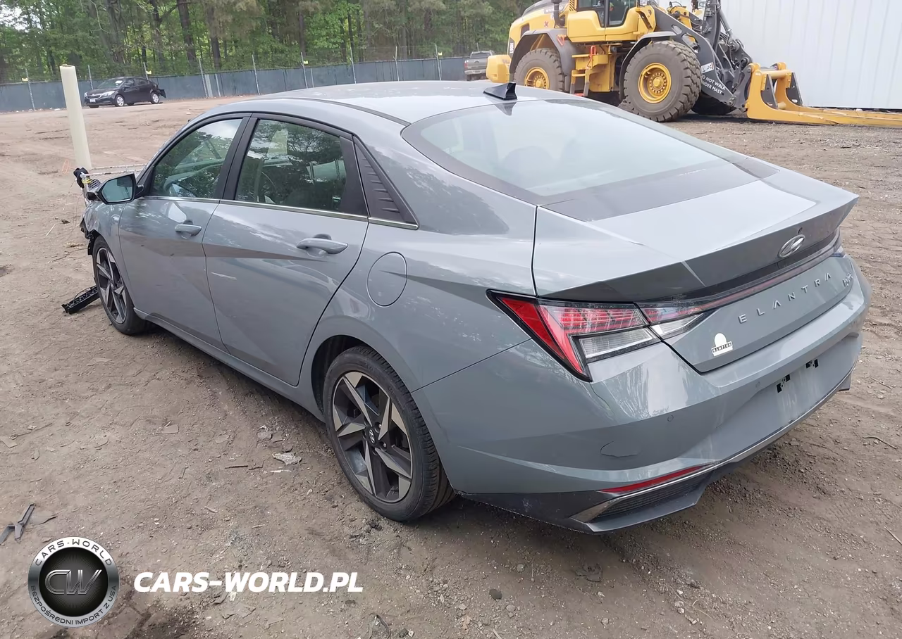 2021 Hyundai Elantra Hybrid Limited VIN:KMHLN4AJ9MU004670 - 3