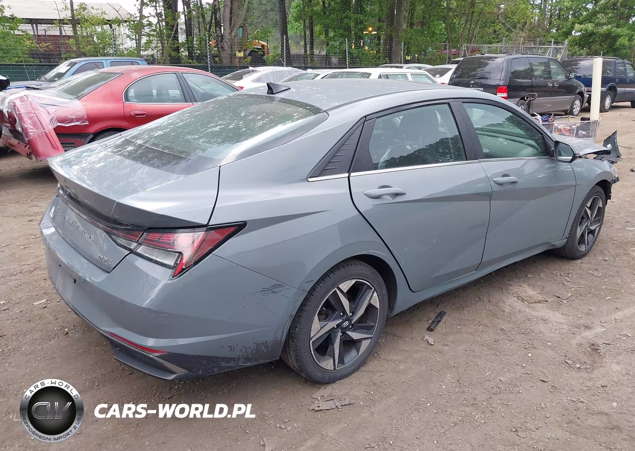 2021 Hyundai Elantra Hybrid Limited VIN:KMHLN4AJ9MU004670 - 4