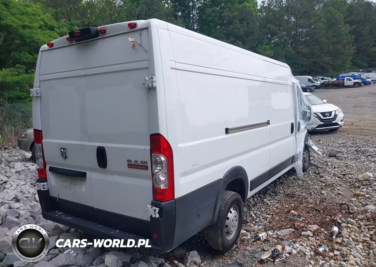 2021 Ram Promaster 3500 Cargo Van High Roof 159 Wb Ext VIN:3C6MRVJG4ME561886 - 4