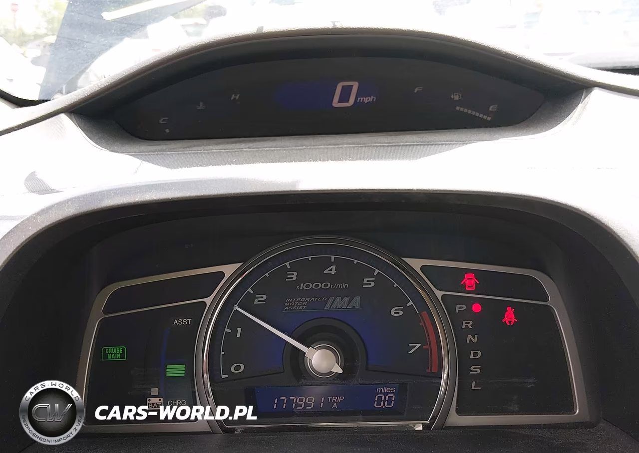 2010 Honda Civic Hybrid VIN:JHMFA3F28AS007638 - 7