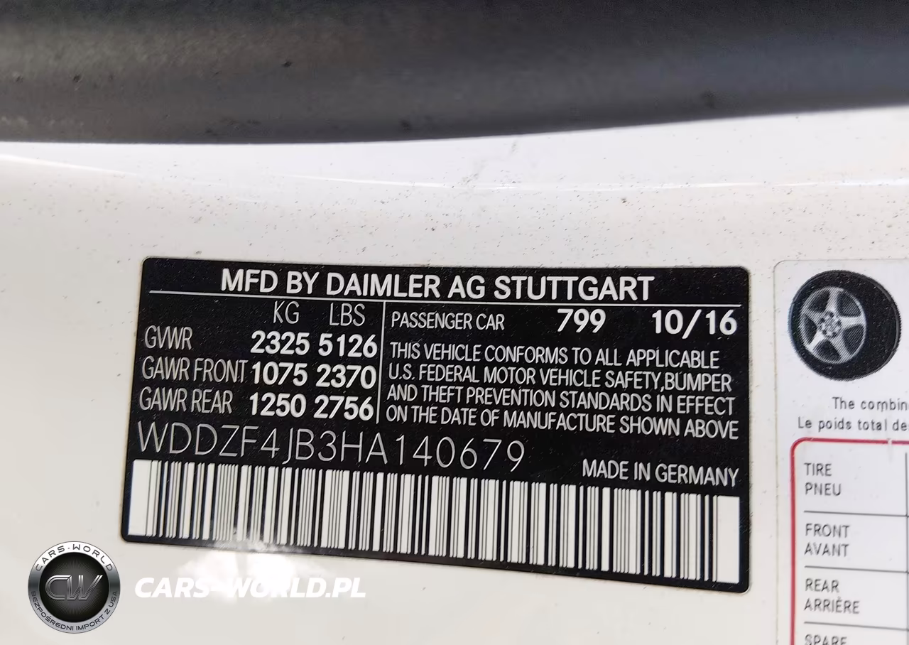 2017 Mercedes-Benz E 300 VIN:WDDZF4JB3HA140679 - 9