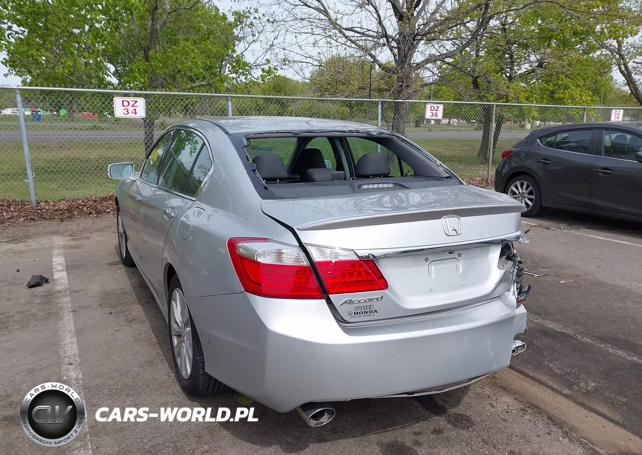 2014 Honda Accord Ex-L V-6 VIN:1HGCR3F87EA028463 - 3