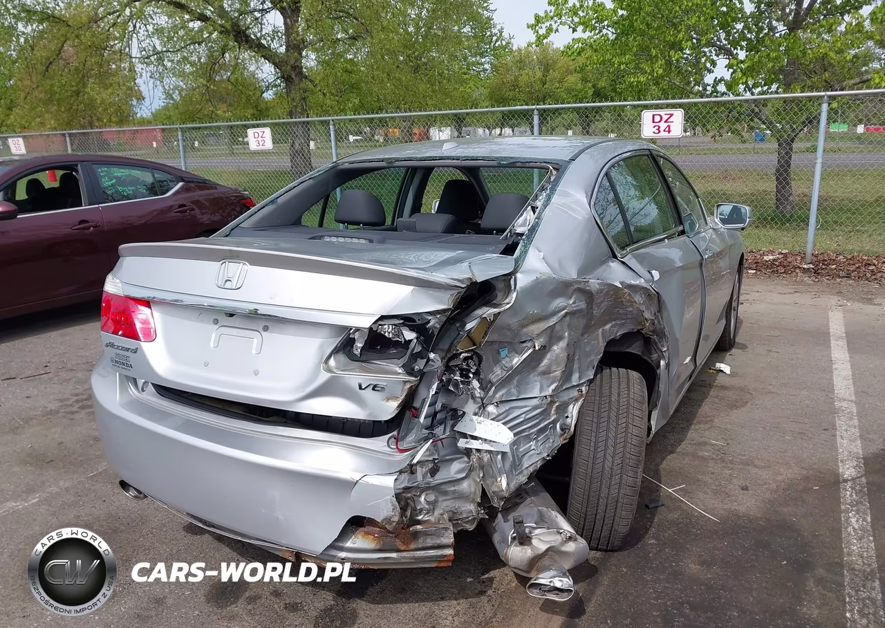 2014 Honda Accord Ex-L V-6 VIN:1HGCR3F87EA028463 - 4