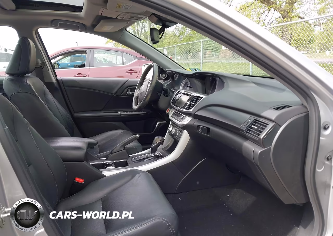 2014 Honda Accord Ex-L V-6 VIN:1HGCR3F87EA028463 - 5