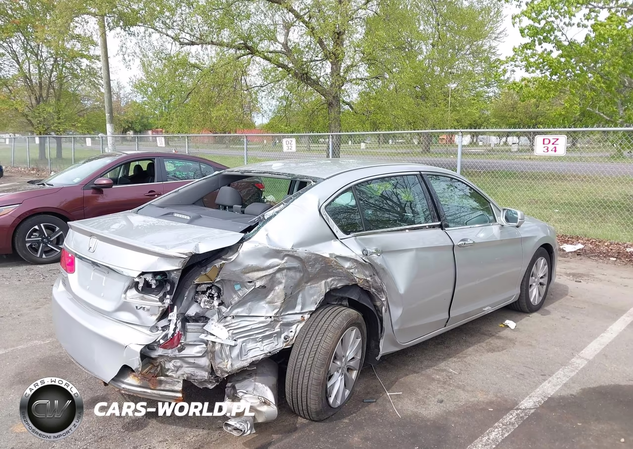 2014 Honda Accord Ex-L V-6 VIN:1HGCR3F87EA028463 - 6