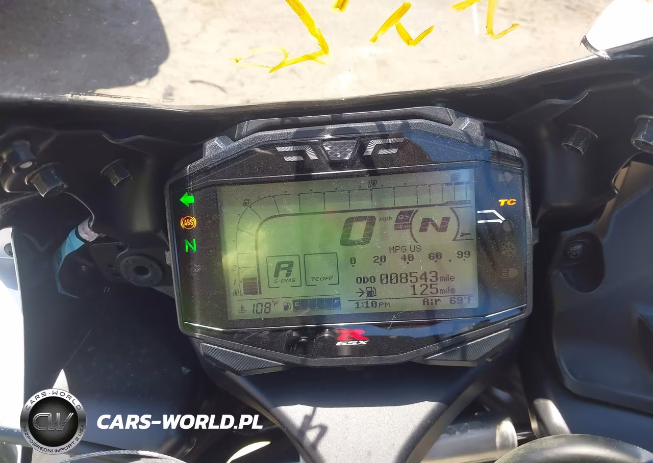 2025 Suzuki Gsx-R1000 VIN:JS1DM11B7S7100189 - 7