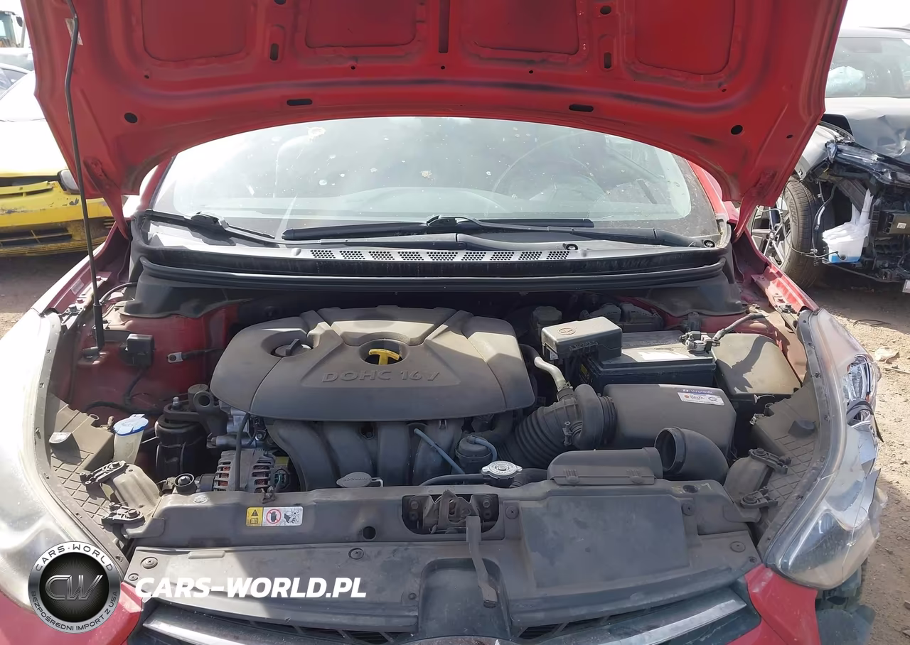 2013 Hyundai Elantra Gs VIN:KMHDH6AEXDU020564 - 10