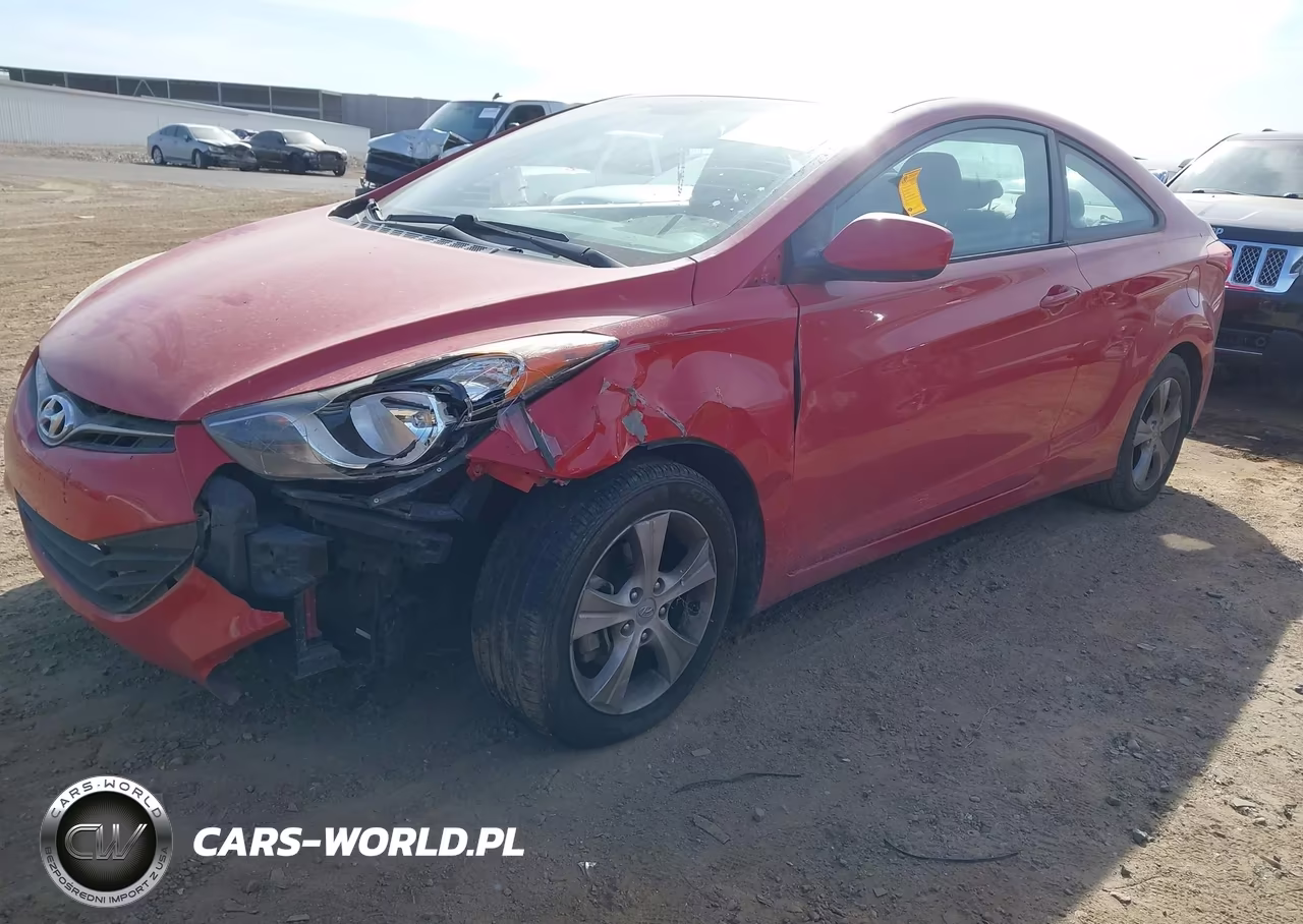 2013 Hyundai Elantra Gs VIN:KMHDH6AEXDU020564 - 2