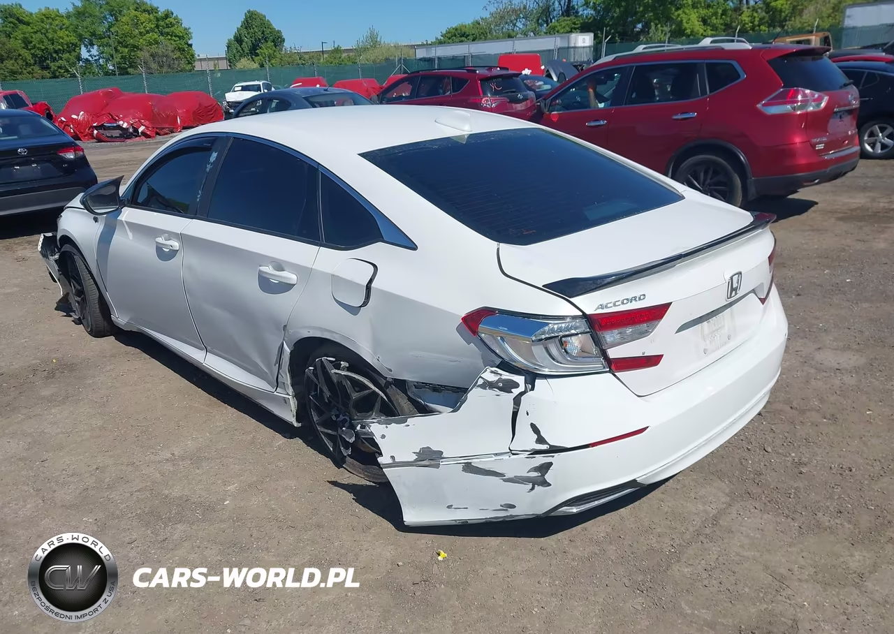 2021 Honda Accord Lx VIN:1HGCV1F17MA033812 - 3