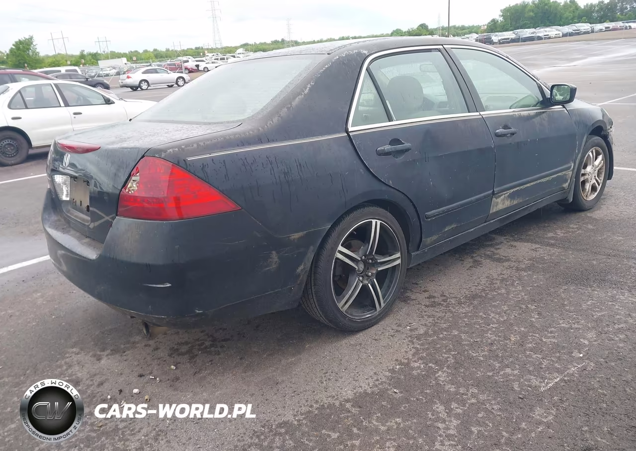 2007 Honda Accord 2.4 Se VIN:1HGCM56387A173660 - 4