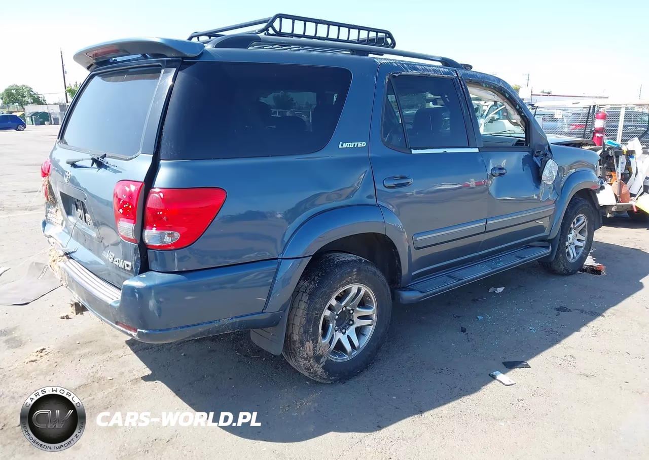 2005 Toyota Sequoia Limited V8 VIN:5TDBT48AX5S252945 - 4