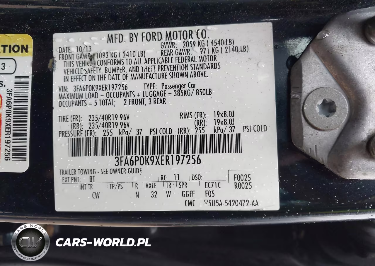 2014 Ford Fusion Titanium VIN:3FA6P0K9XER197256 - 9