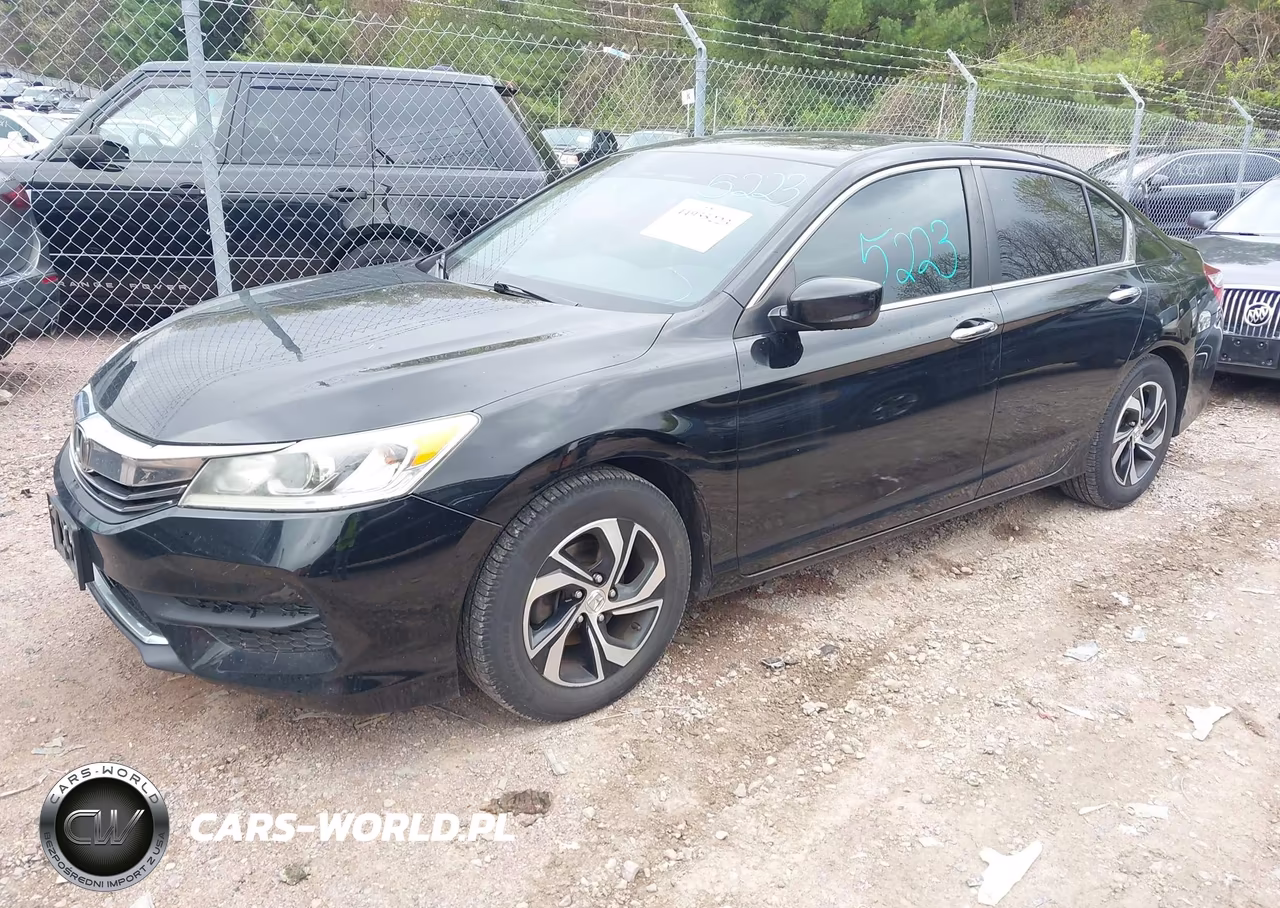 2016 Honda Accord Lx VIN:1HGCR2F37GA048052 - 2