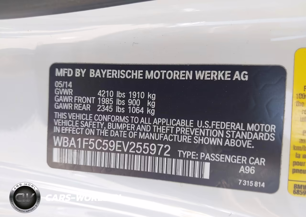 2014 BMW 228I VIN:WBA1F5C59EV255972 - 9