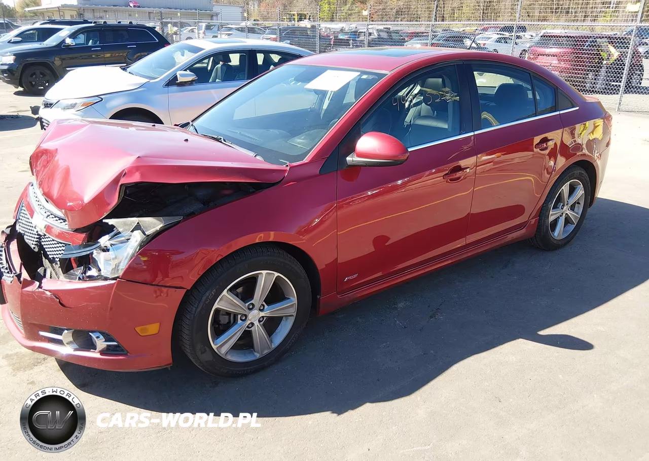 2013 Chevrolet Cruze 2Lt Auto VIN:1G1PE5SB9D7176613 - 2