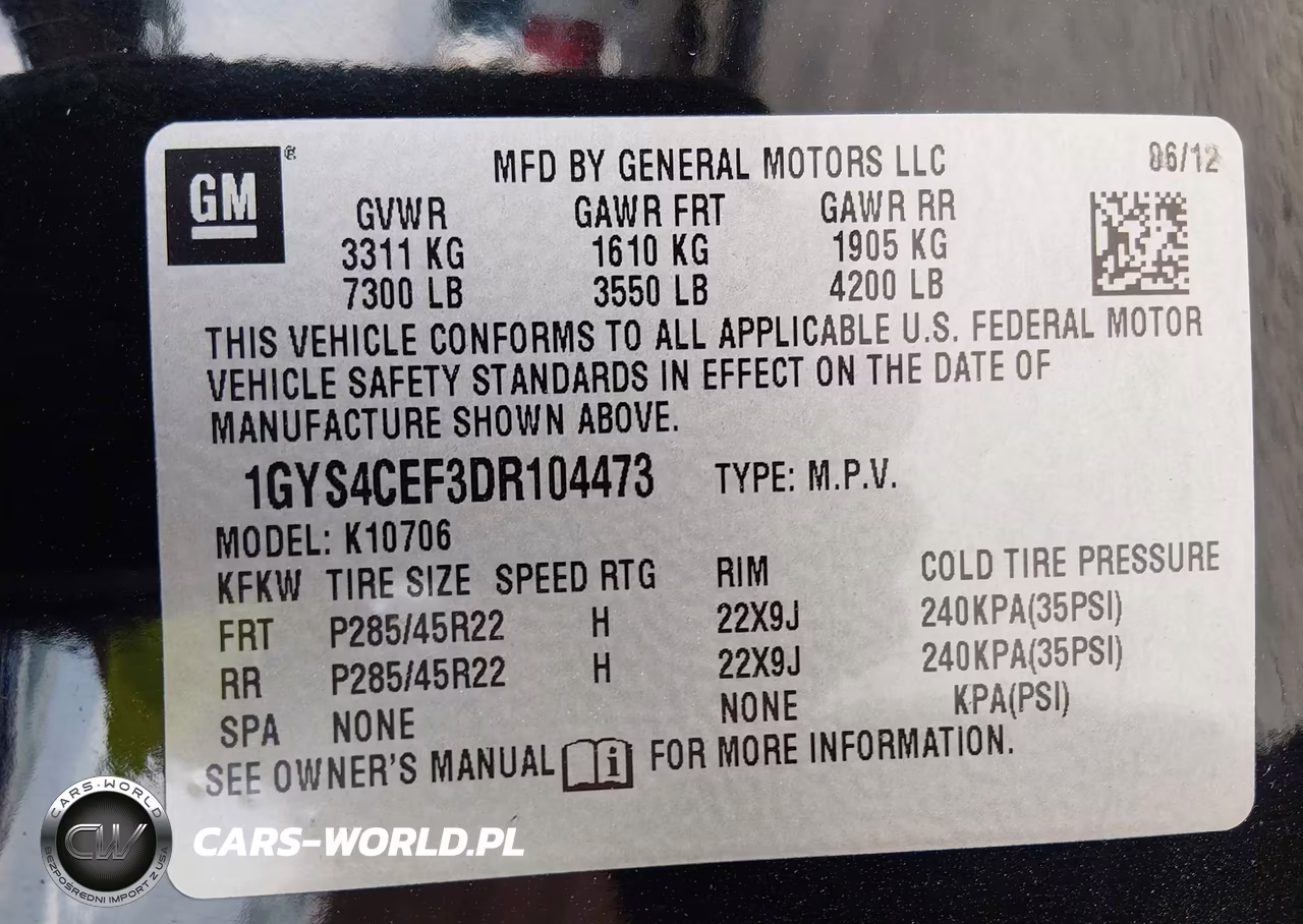 2013 Cadillac Escalade Premium VIN:1GYS4CEF3DR104473 - 9