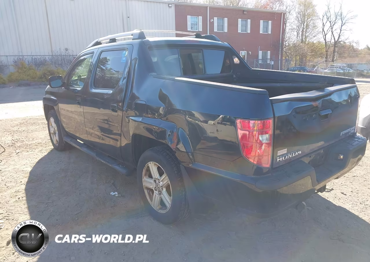 2010 Honda Ridgeline Rtl VIN:5FPYK1F52AB003742 - 3