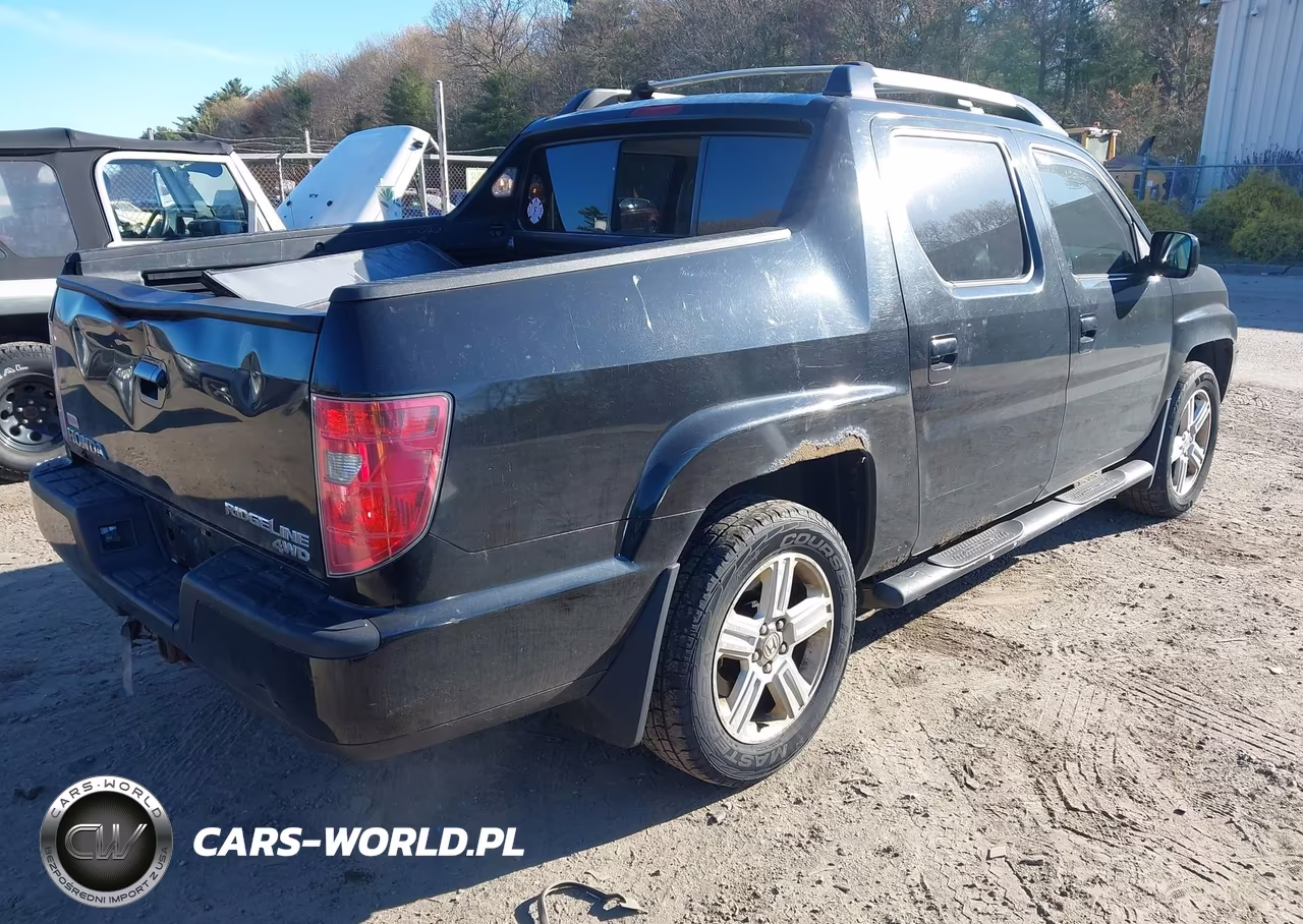 2010 Honda Ridgeline Rtl VIN:5FPYK1F52AB003742 - 4