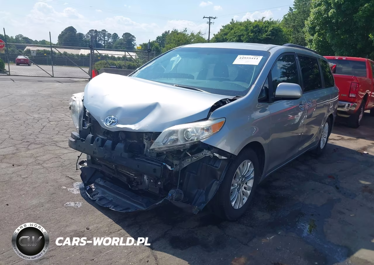 2016 Toyota Sienna Xle Premium 8 Passenger VIN:5TDYK3DC9GS756128 - 2