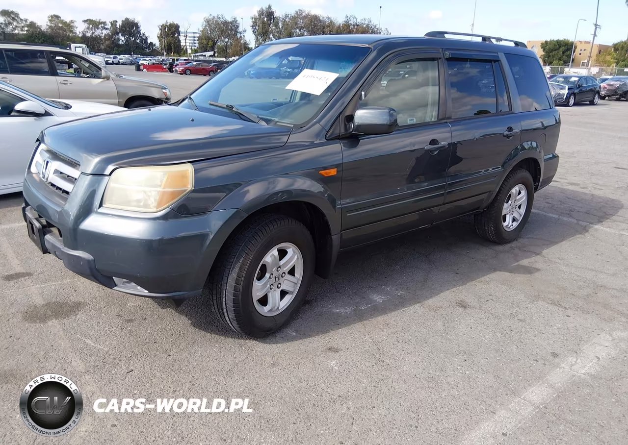 2006 Honda Pilot Ex VIN:2HKYF18406H527062 - 2
