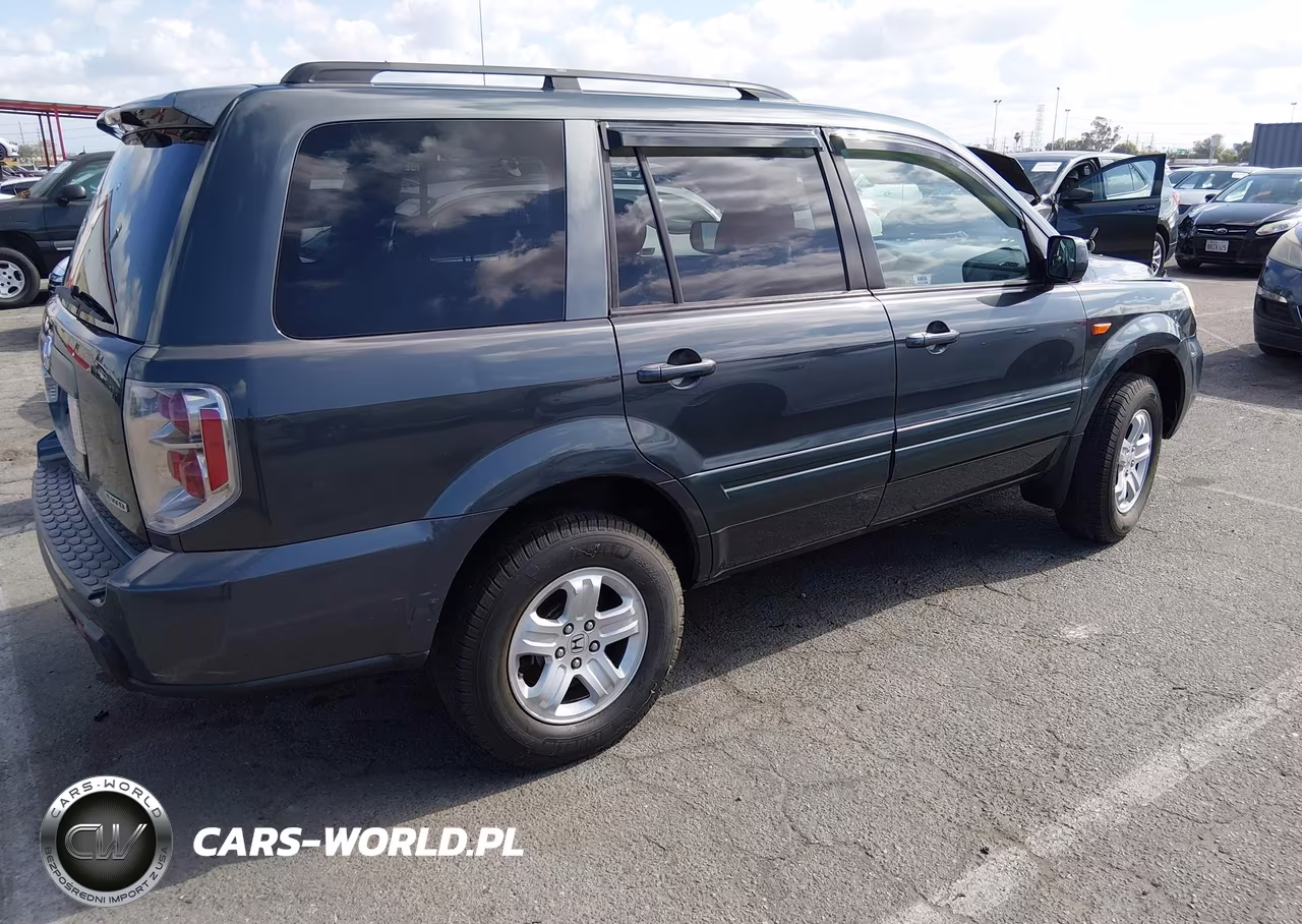 2006 Honda Pilot Ex VIN:2HKYF18406H527062 - 4