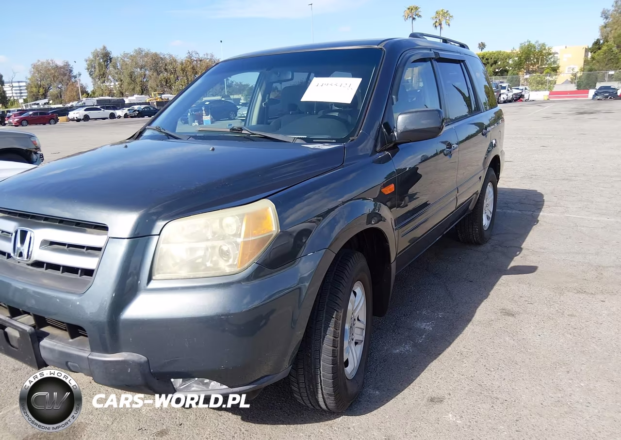 2006 Honda Pilot Ex VIN:2HKYF18406H527062 - 6