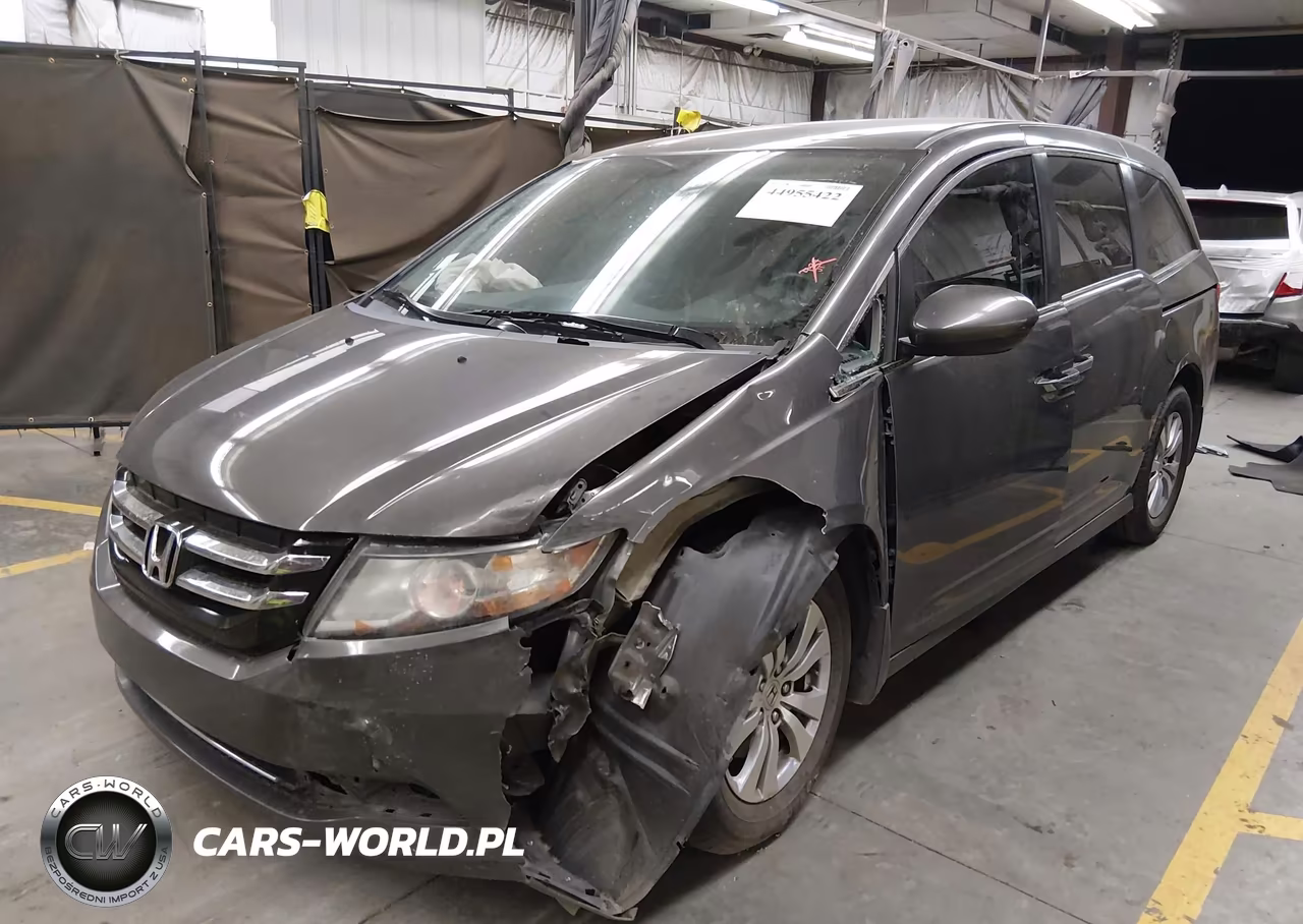 2016 Honda Odyssey Se VIN:5FNRL5H3XGB155967 - 2