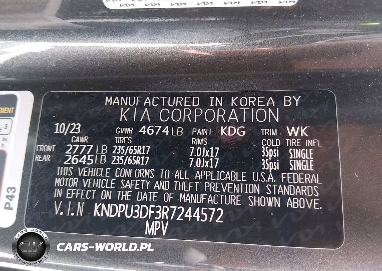 2024 Kia Sportage Lx VIN:KNDPU3DF3R7244572 - 9