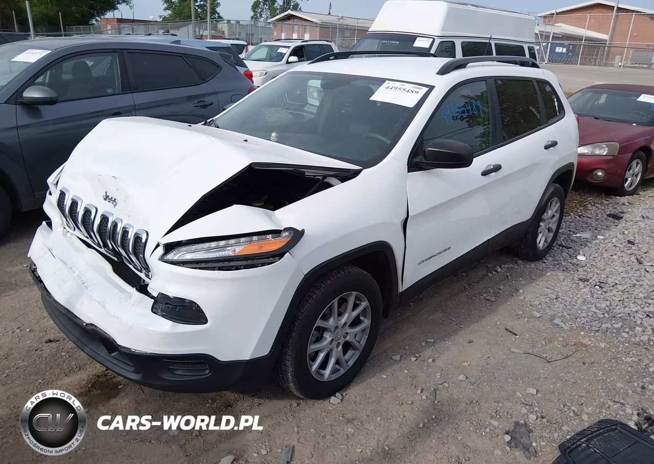 2017 Jeep Cherokee Sport Fwd VIN:1C4PJLAB8HW661345 - 2