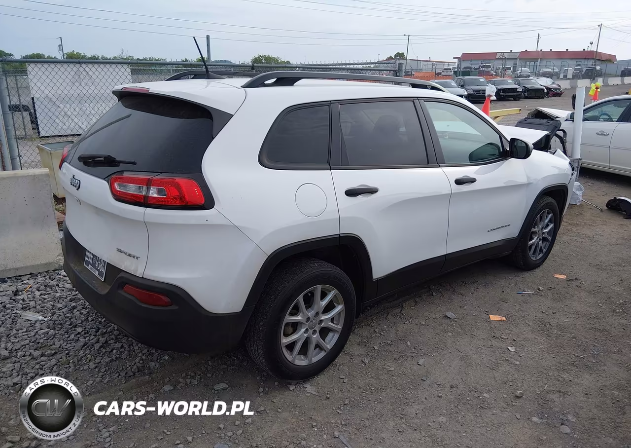 2017 Jeep Cherokee Sport Fwd VIN:1C4PJLAB8HW661345 - 4