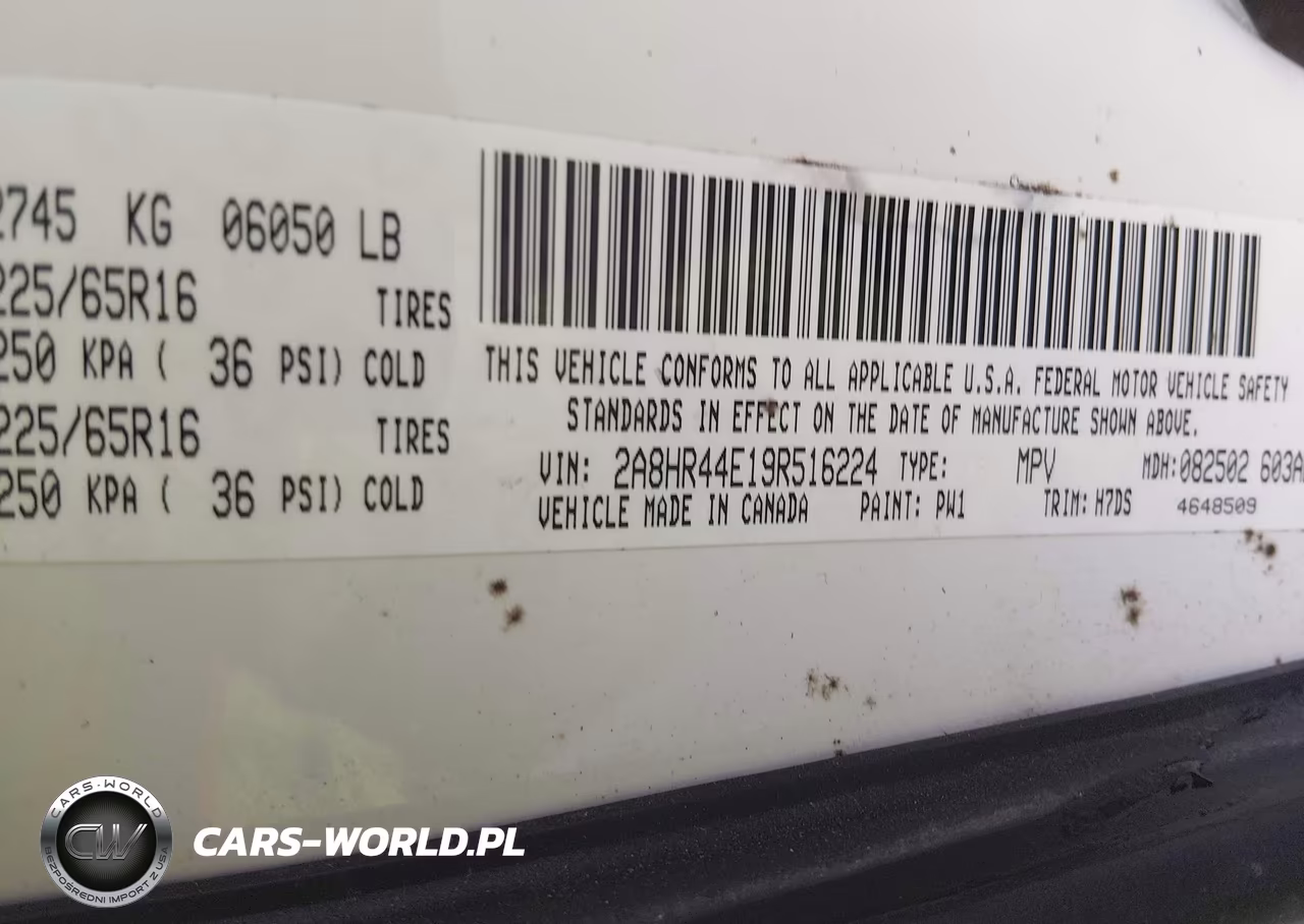 2009 Chrysler Town & Country Lx VIN:2A8HR44E19R516224 - 9