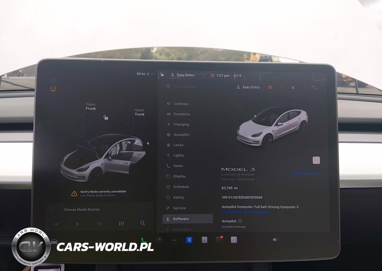 2021 Tesla Model 3 Long Range Dual Motor All-Wheel Drive VIN:5YJ3E1EB0MF855996 - 18
