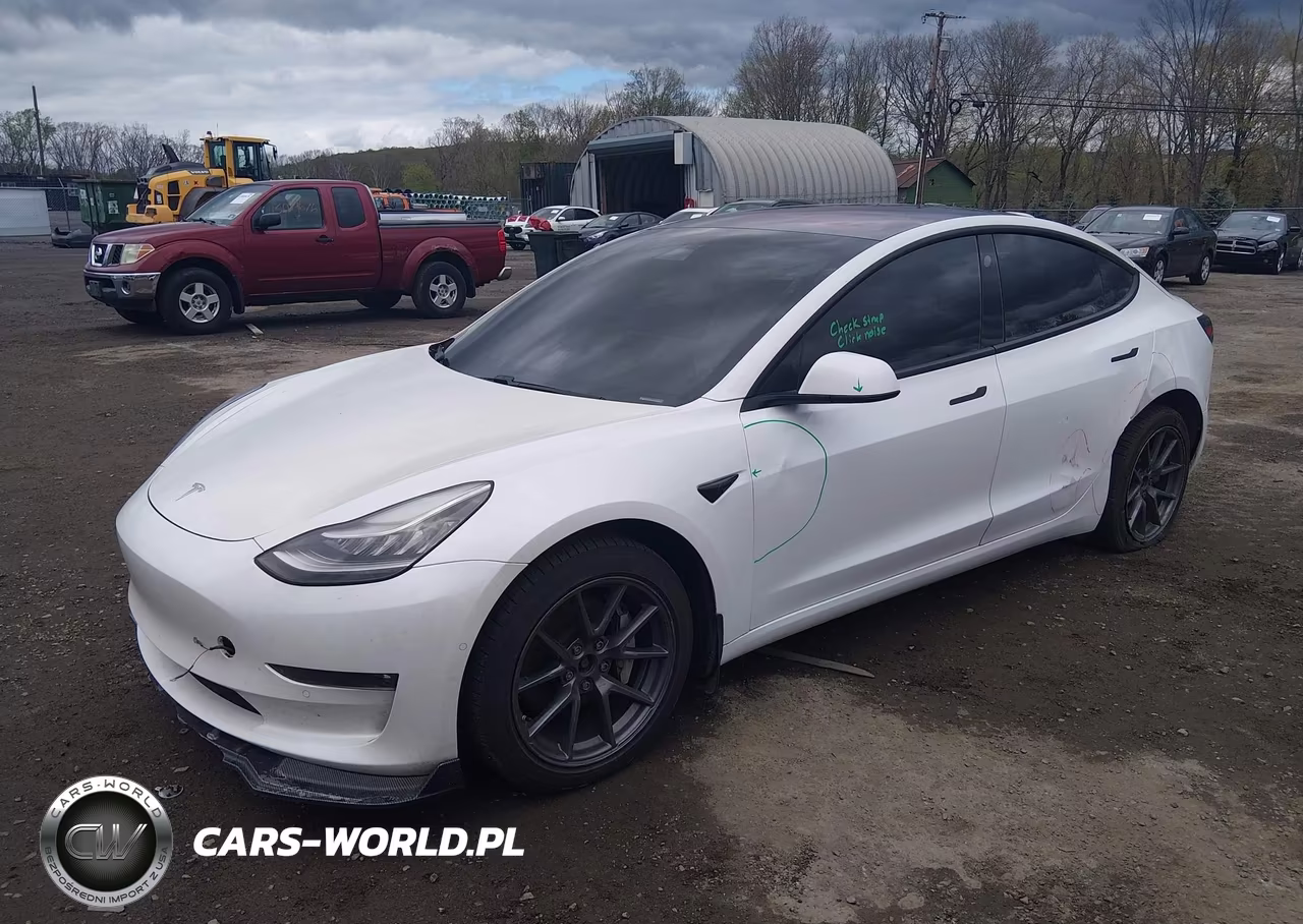 2021 Tesla Model 3 Long Range Dual Motor All-Wheel Drive VIN:5YJ3E1EB0MF855996 - 2