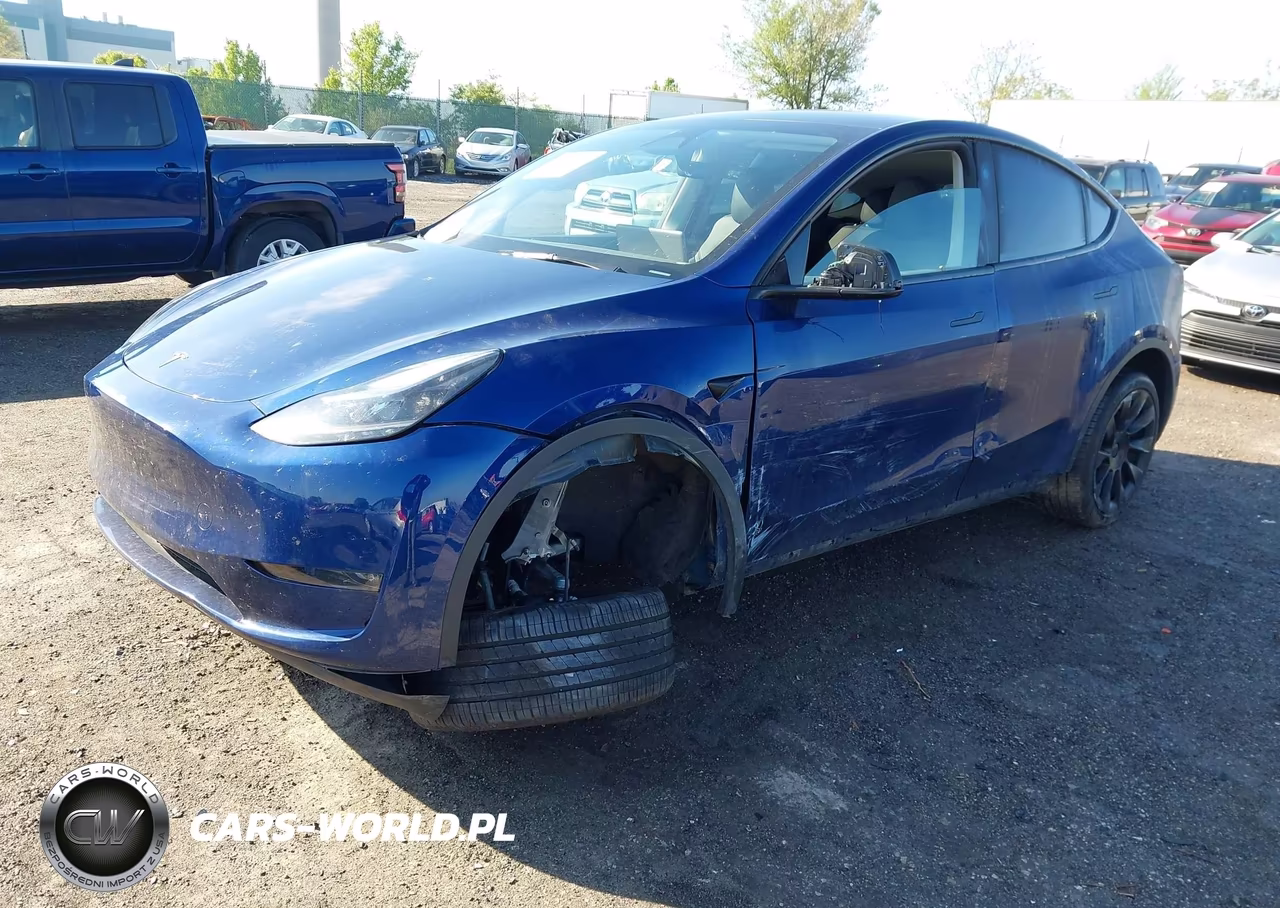 2024 Tesla Model Y Long Range Dual Motor All-Wheel Drive VIN:7SAYGDEE3RA218314 - 2