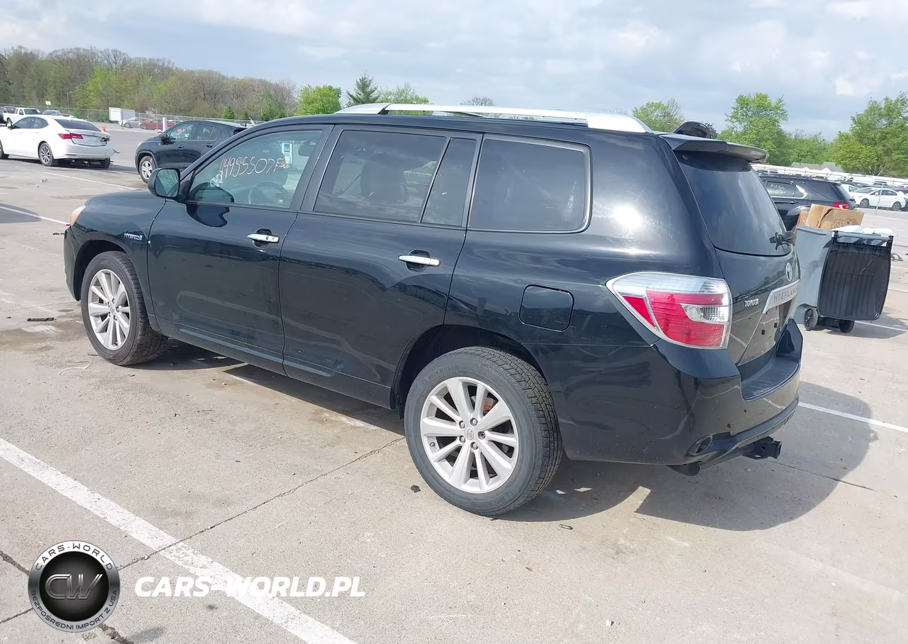 2008 Toyota Highlander Hybrid Limited VIN:JTEEW44A782016416 - 3
