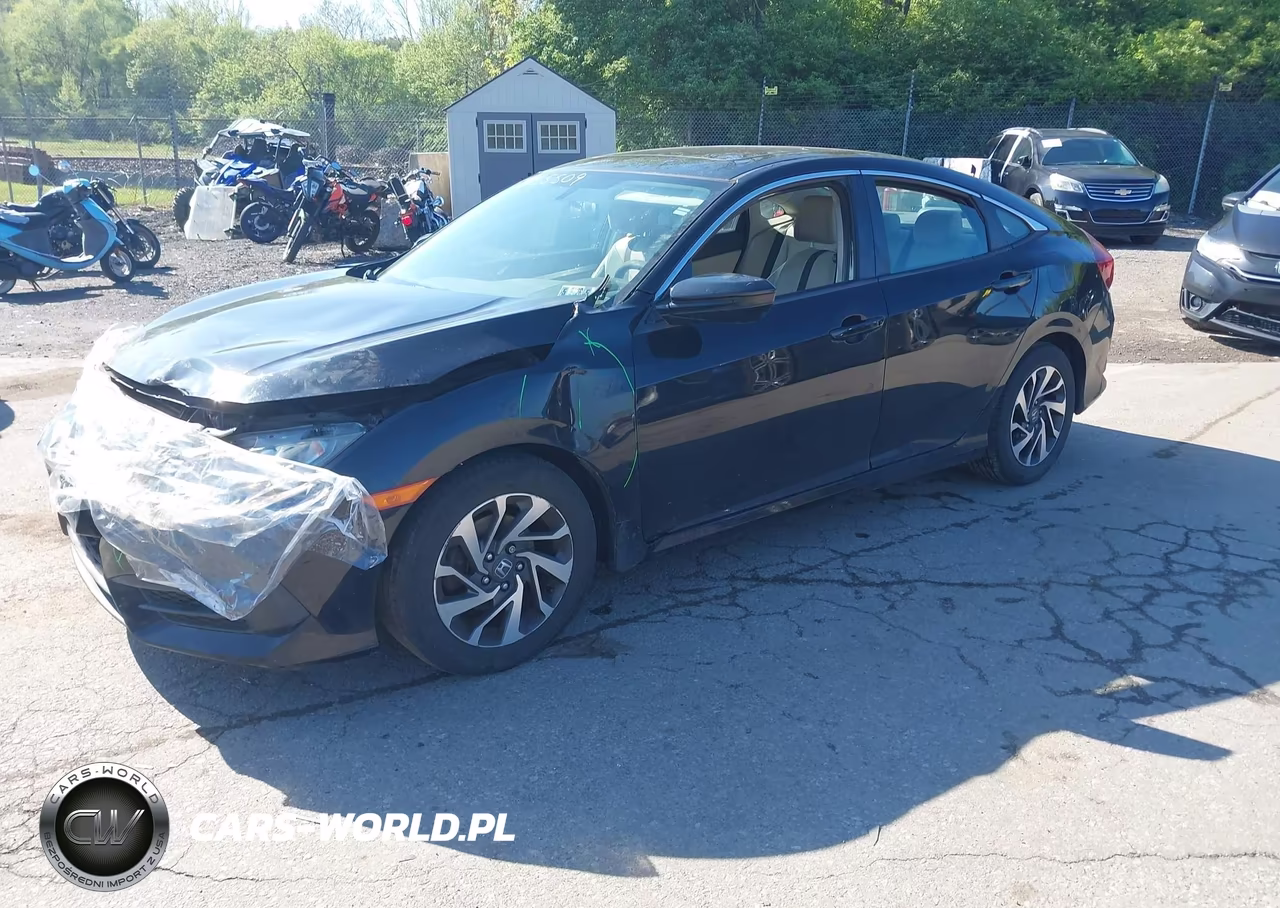 2017 Honda Civic Ex VIN:2HGFC2F72HH574089 - 2