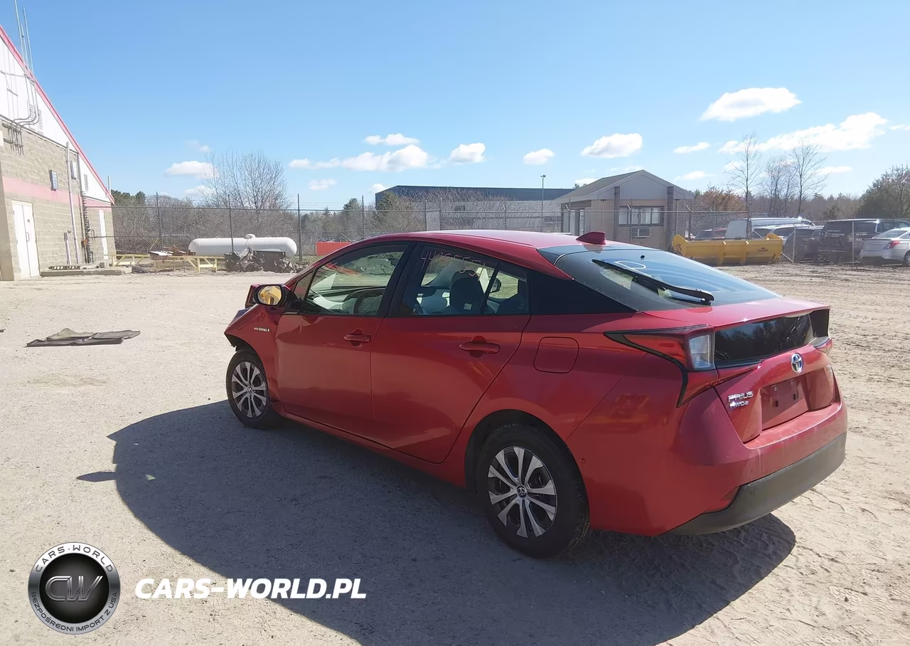 2020 Toyota Prius Le Awd-E VIN:JTDL9RFU2L3016270 - 3