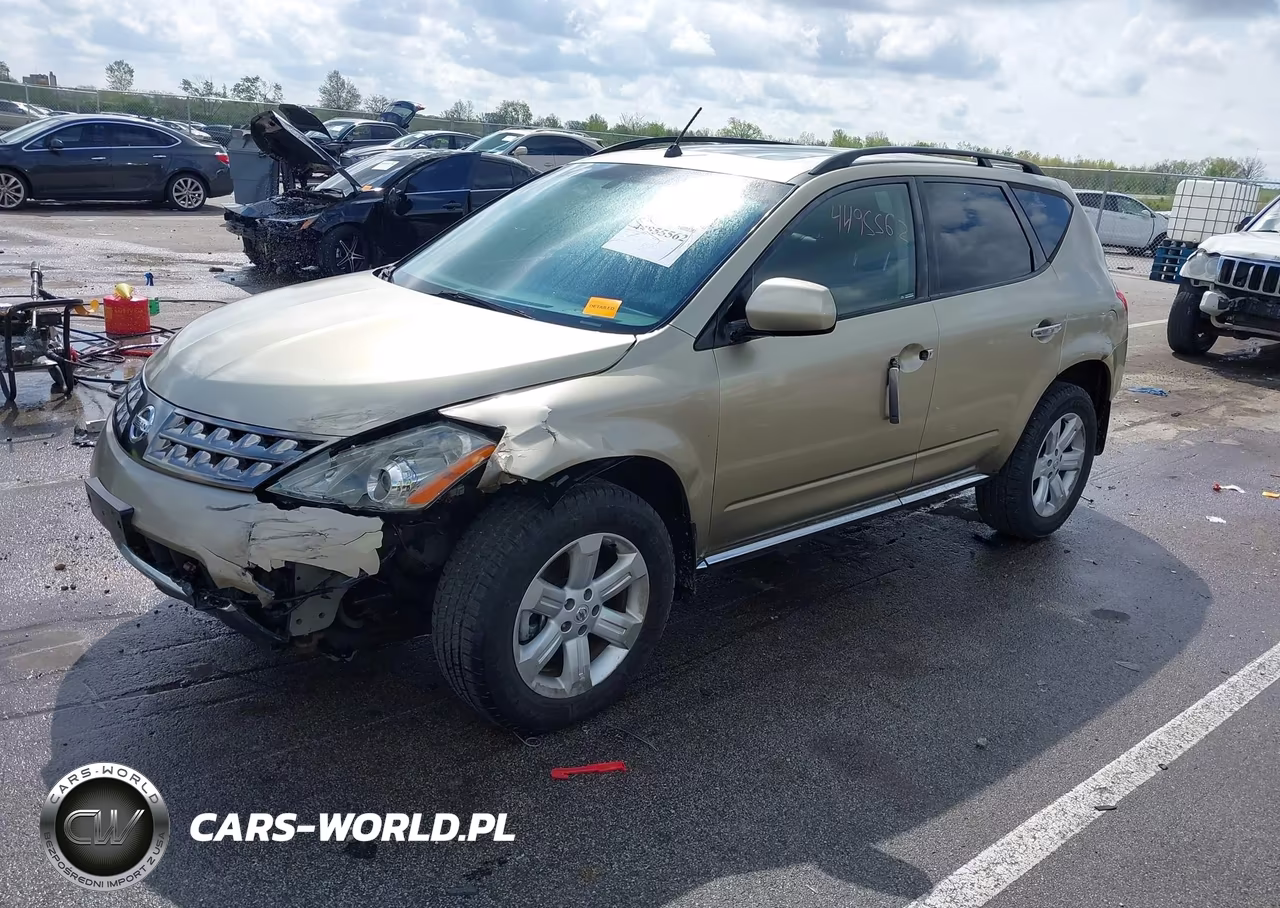 2007 Nissan Murano Sl VIN:JN8AZ08W37W635101 - 2