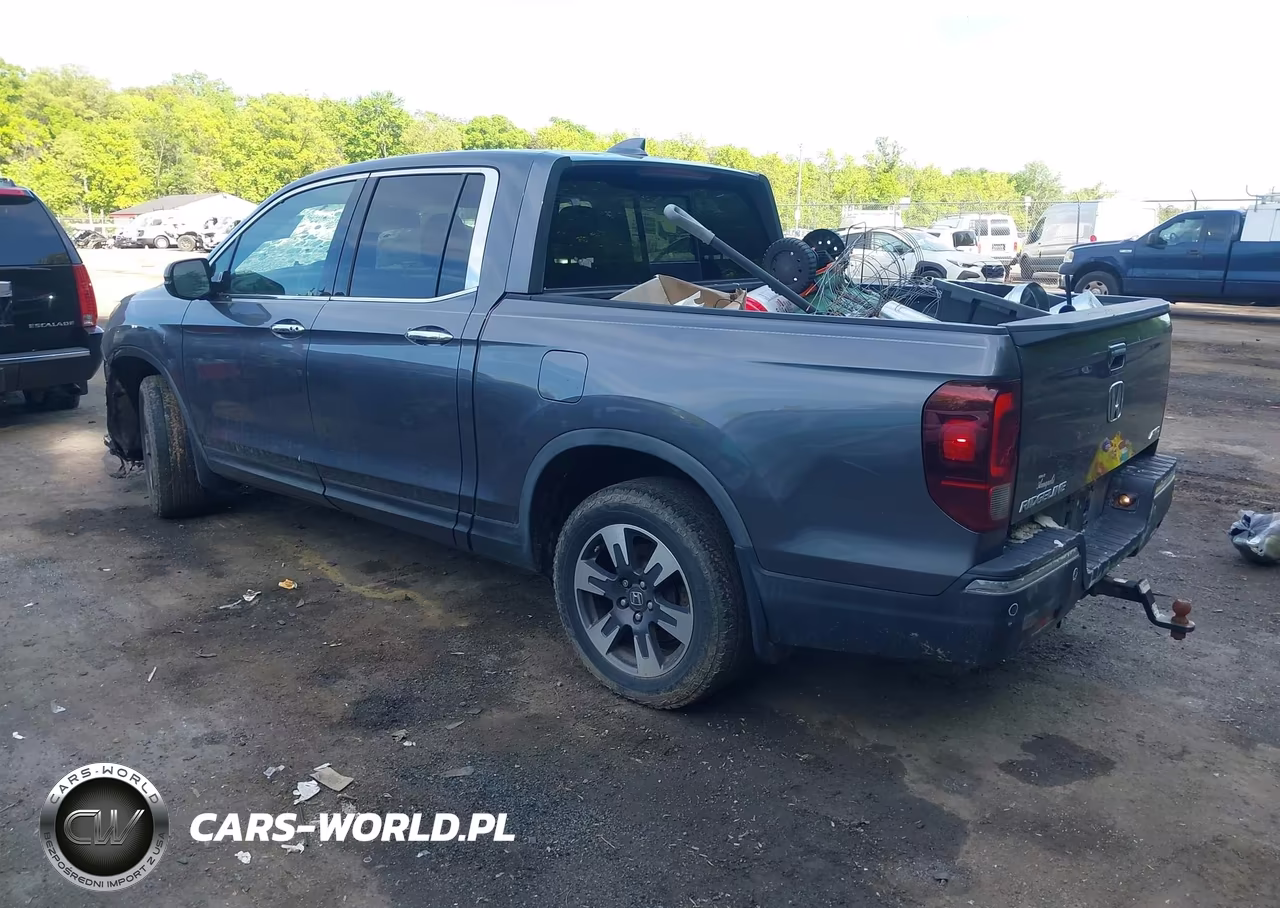 2017 Honda Ridgeline Rtl-E VIN:5FPYK3F77HB003923 - 3