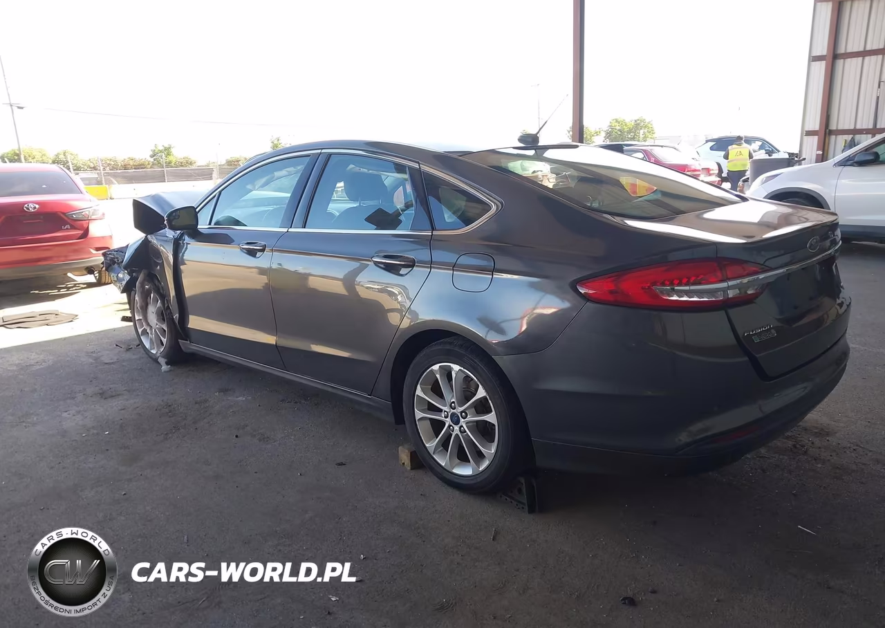 2017 Ford Fusion Energi Se Luxury VIN:3FA6P0PUXHR184007 - 3