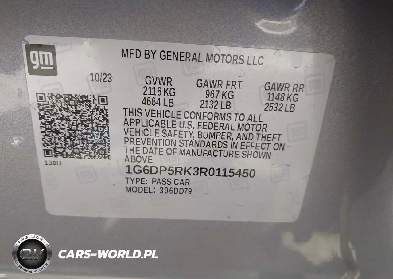2024 Cadillac Ct5 Sport VIN:1G6DP5RK3R0115450 - 9