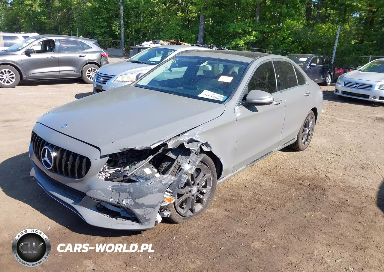 2015 Mercedes-Benz C 300 4Matic VIN:55SWF4KB6FU095266 - 2