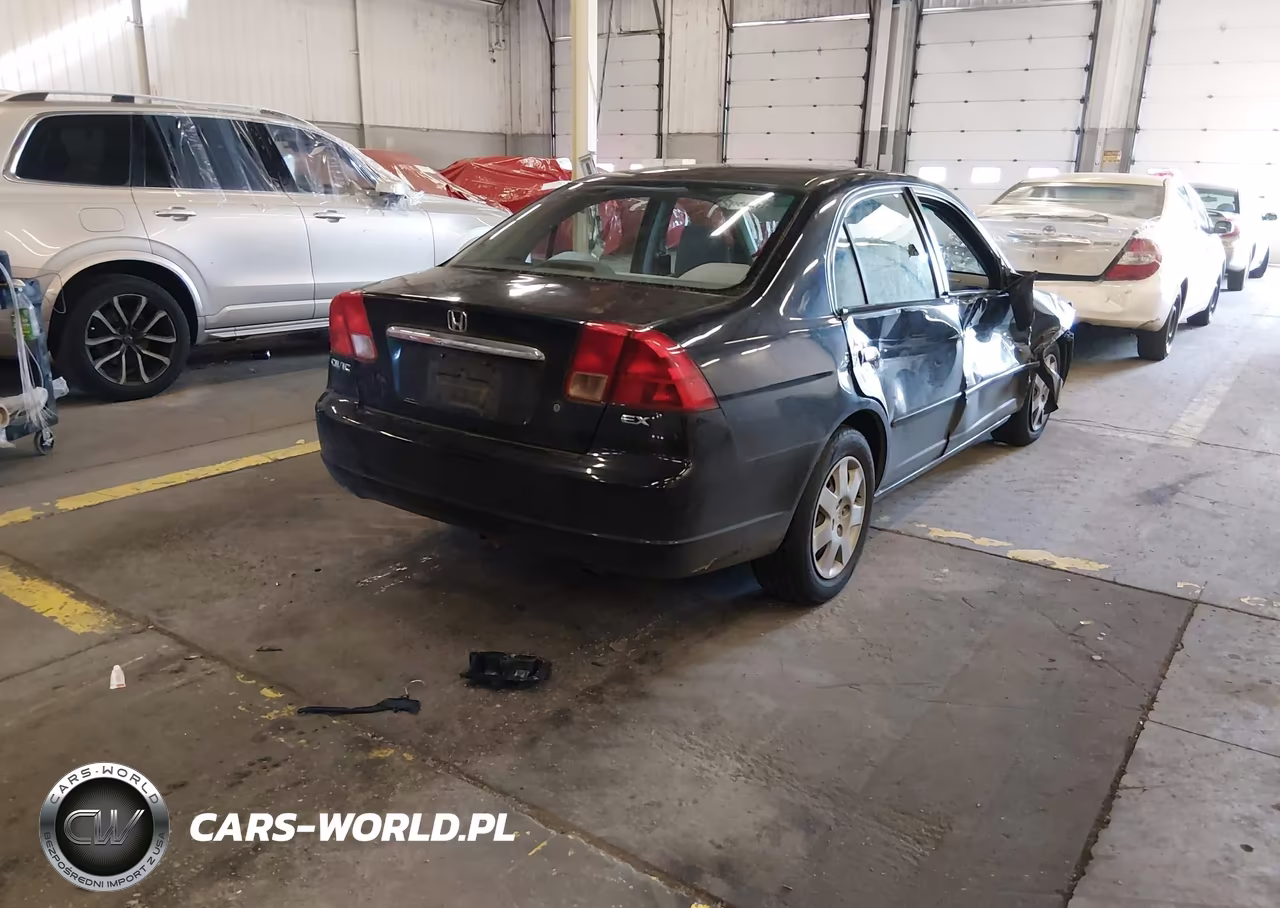 2001 Honda Civic Ex VIN:2HGES26761H608300 - 4