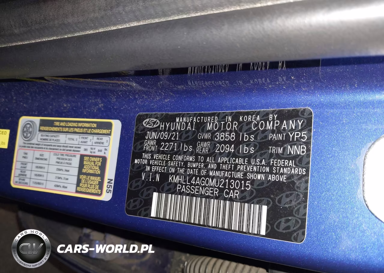2021 Hyundai Elantra Se VIN:KMHLL4AG0MU213015 - 9